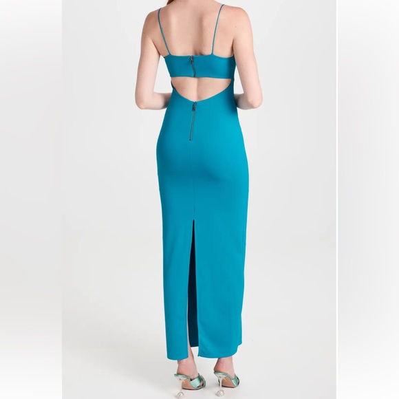 NELLE SPAGHETTI STRAP MAXI DRESS Alice and Olivia - Picture 4 of 4